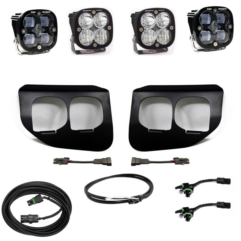 Baja Designs Ford Super Duty (20-On) Fog Lights Dual FPK SAE/Sport DC Baja Designs w/Upfitter-LTW Motorsports