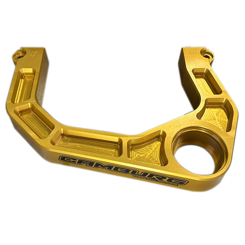 Camburg Toyota Tacoma 05-23 / 4-Runner 03-23 / FJ 07-14 KINETIK V2 Billet Uniball Upper Arms (Gold)-LTW Motorsports