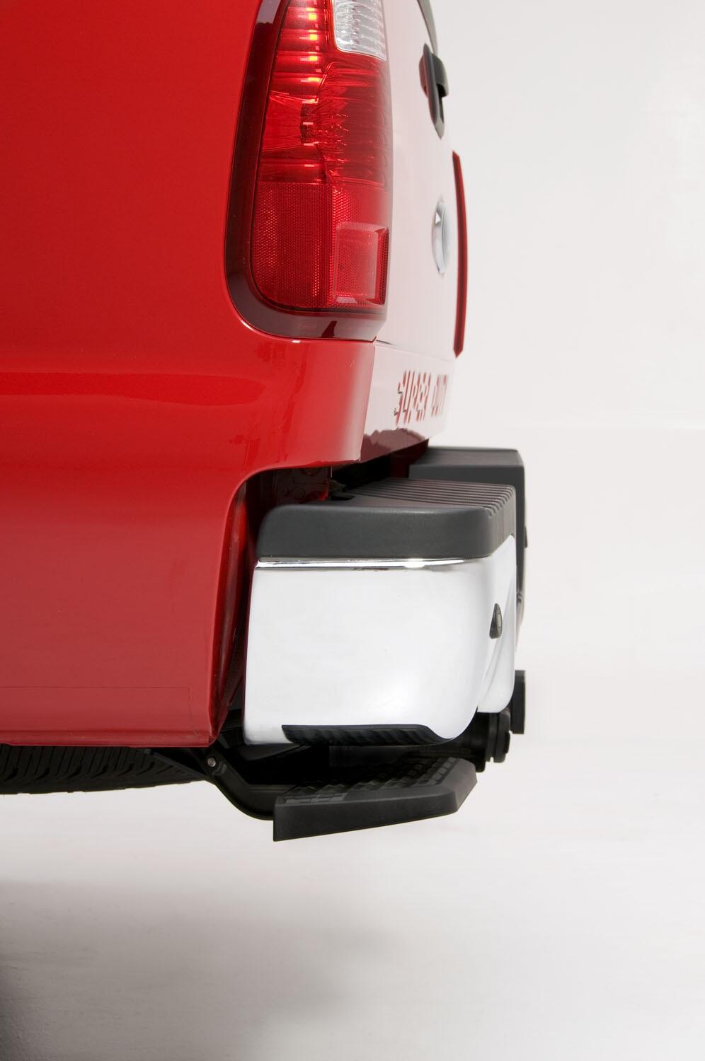 BedStep Retractable Bumper Step For 1999-2016 Ford F-250/F-350/F-450 AMP Research