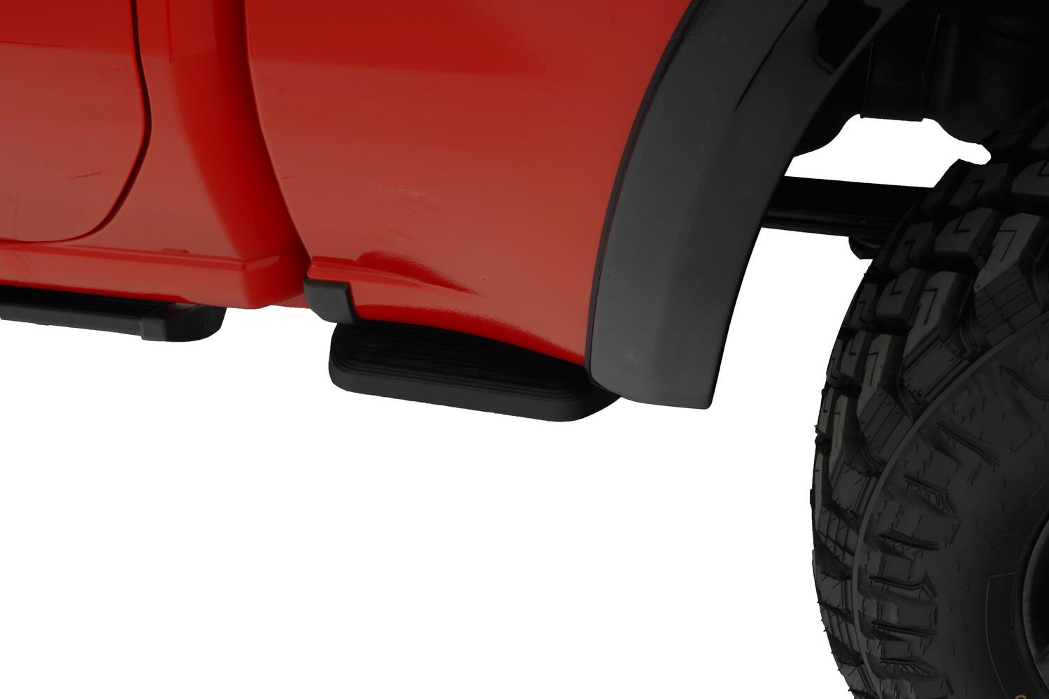BedStep2 Retractable Truck Bed Side Step For 2014-2018 Ram 3500 Dually with 8' Bed AMP Research