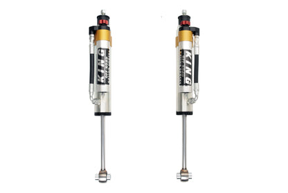 King Shocks 90-12 Mercedes-Benz G-Class Rear 2.5 Dia Piggy Hose Reservoir w/Adjuster (Pair)-LTW Motorsports