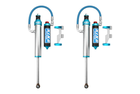 King Shocks 2007+ Toyota Tundra Rear 2.5 Dia Remote Reservoir Shock w/Adjuster (Pair)-LTW Motorsports