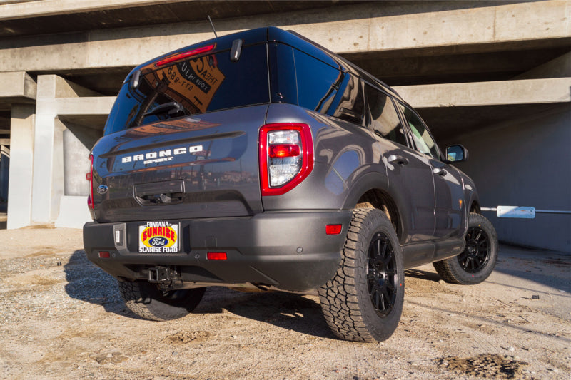 ICON Ricochet 17x8 5x108 38mm Offset 6in BS Satin Black Wheel-LTW Motorsports