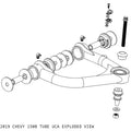 Camburg Chevy/GMC 1500 2WD/4WD 19-23 1.25in Performance Uniball Upper Arms-LTW Motorsports