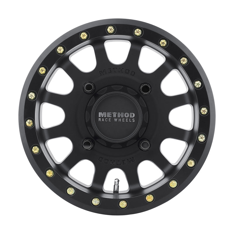 Aluminum Wheels 14x7 MR401 Beadlock UTV Matte Black MB Method