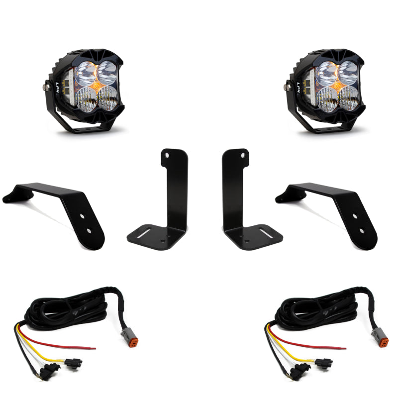 Baja Designs 2018+ Jeep JL/JT Dual LP4 Auxiliary Light Kit w/Upfitter-LTW Motorsports