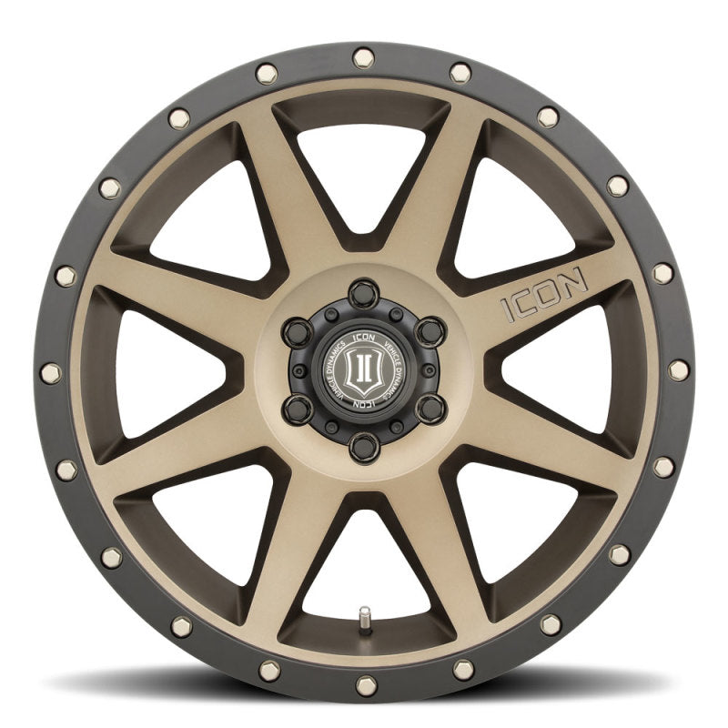 ICON Rebound 20x9 5x5 -12mm Offset 4.5in BS Bronze Wheel-LTW Motorsports