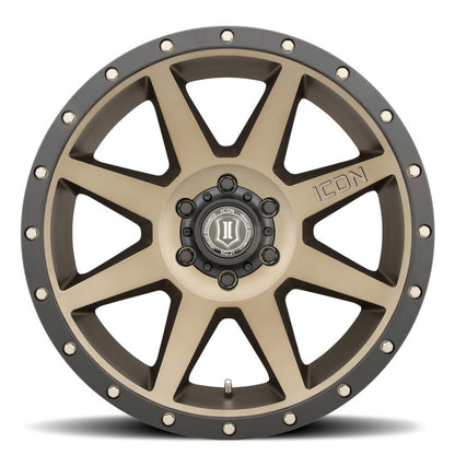 ICON Rebound 20x9 6x135 16mm Offset 5.625in BS Bronze Wheel-LTW Motorsports