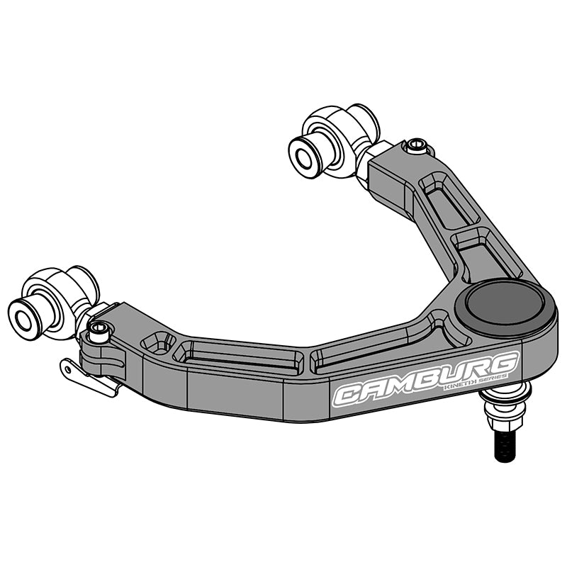 Camburg Ford Raptor 17-23 KINETIK V2 Performance Billet Uniball Upper Arms (Red)-LTW Motorsports