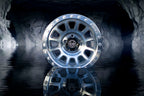 Hulse 17 X 8.5 / 5 X 5 -6MM Offset 4.5 Inch Back Space Sliver Machined, ICON Alloys