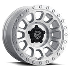 Hulse 17 X 8.5 / 5 X 5 -6MM Offset 4.5 Inch Back Space Sliver Machined, ICON Alloys