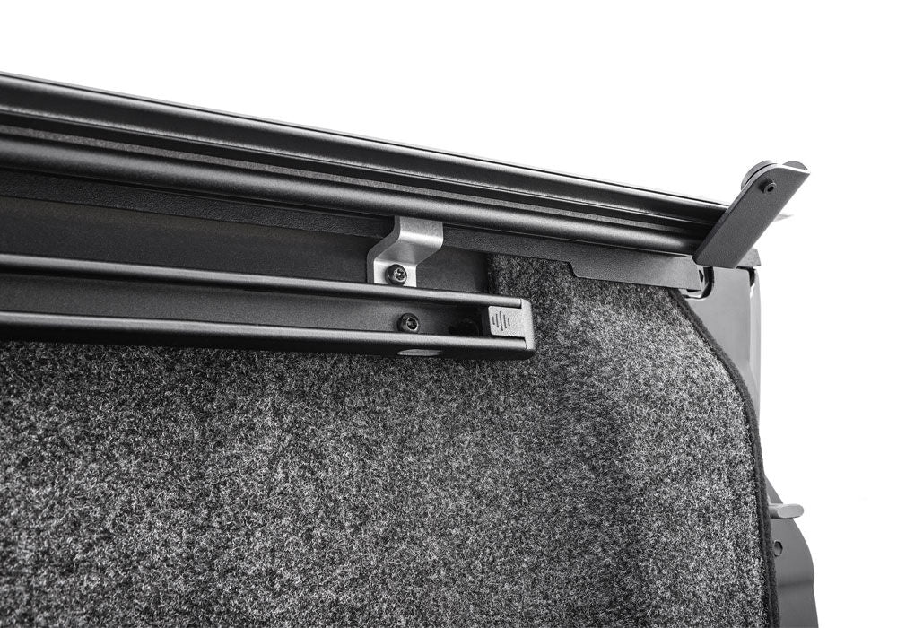 Revolver X4ts Hard Rolling Truck Bed Cover 2007-2021 Toyota Tundra 6 Foot 6 Inch Bed with Deck Rail System without Trail Special Edition Storage Boxes BAK