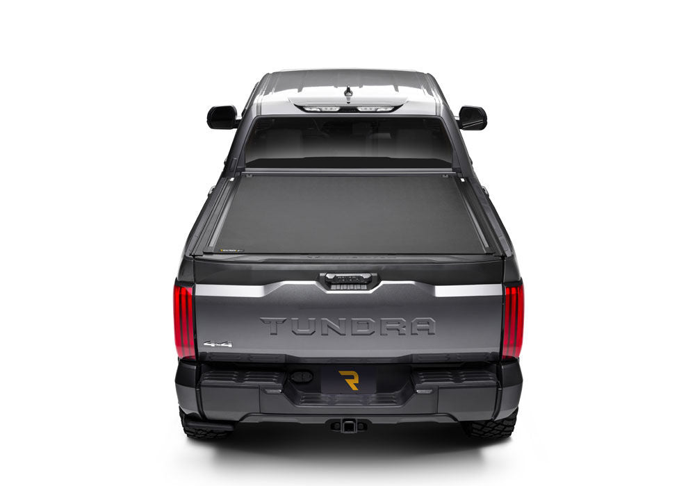 Revolver X4ts Hard Rolling Truck Bed Cover 2022-2026 Toyota Tundra with or without Deck Rail System without Trail Special Edition Storage Boxes BAK