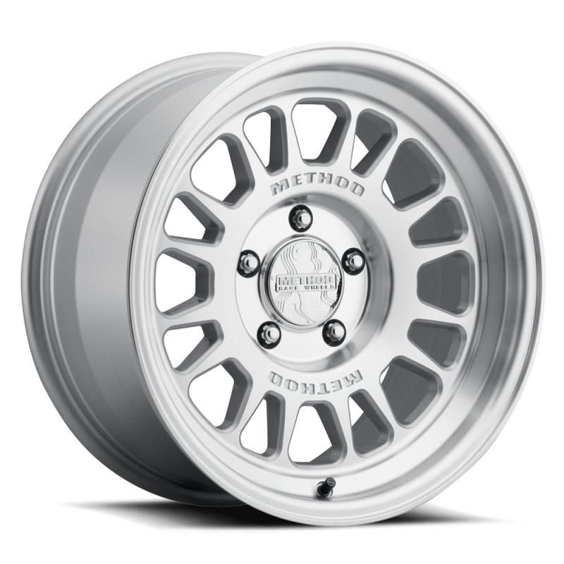 Method MR318 17x8.5 / 5x5 BP / 0mm Offset / 71.50 CB Machined-Clear Coat