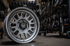 Anza 17 X 8.5 Gun Metal, ICON Alloys