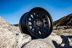 Anza 17 X 8.5 Satin Black, ICON Alloys