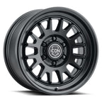 Anza 17 X 8.5 Satin Black, ICON Alloys