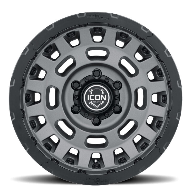 ICON Hammer Pro 17x8.5 / 6x135 / 25MM / 5in BS - Charcoal