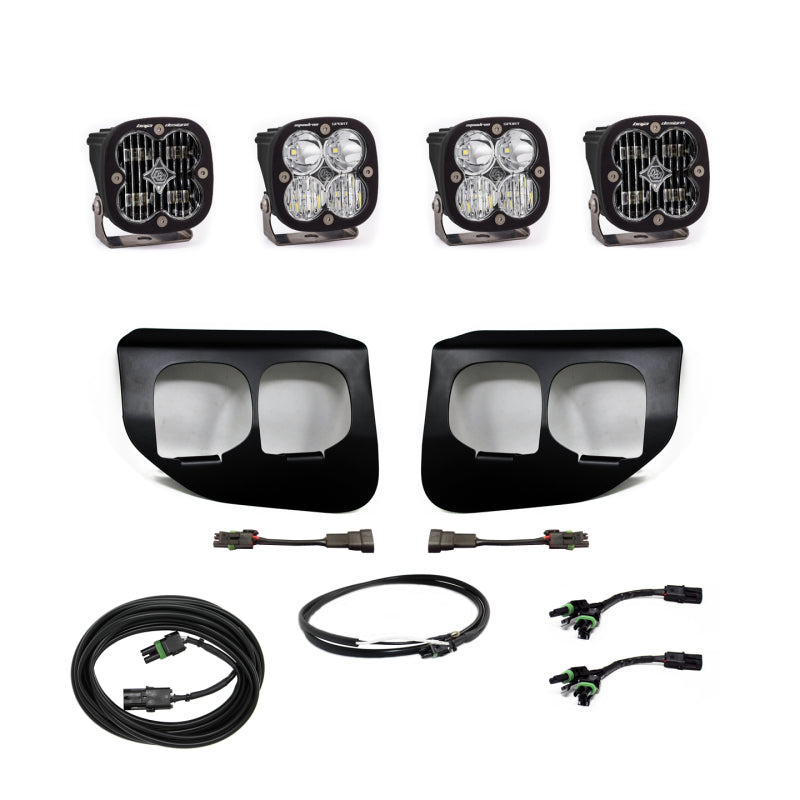 Baja Designs Ford Super Duty (20-On) Fog Lights Dual FPK SAE/Sport DC Baja Designs w/Upfitter-LTW Motorsports