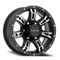 Aluminum Wheels 16x6 Arsenal Trailer 840 Matte Black Machined Face Raceline Wheels