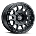 Rancho 20 X 9 Double Black, ICON Alloys