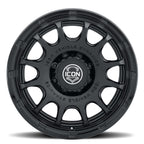 Rancho 20 X 9 Double Black, ICON Alloys