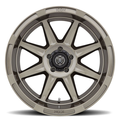 ICON Bandit 20x10 5x5 -24mm Offset 4.5in BS Gloss Bronze Wheel-LTW Motorsports
