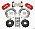 Wilwood AERO6 Front Truck Kit 14.25in Red 1999-2014 GM Truck/SUV 1500