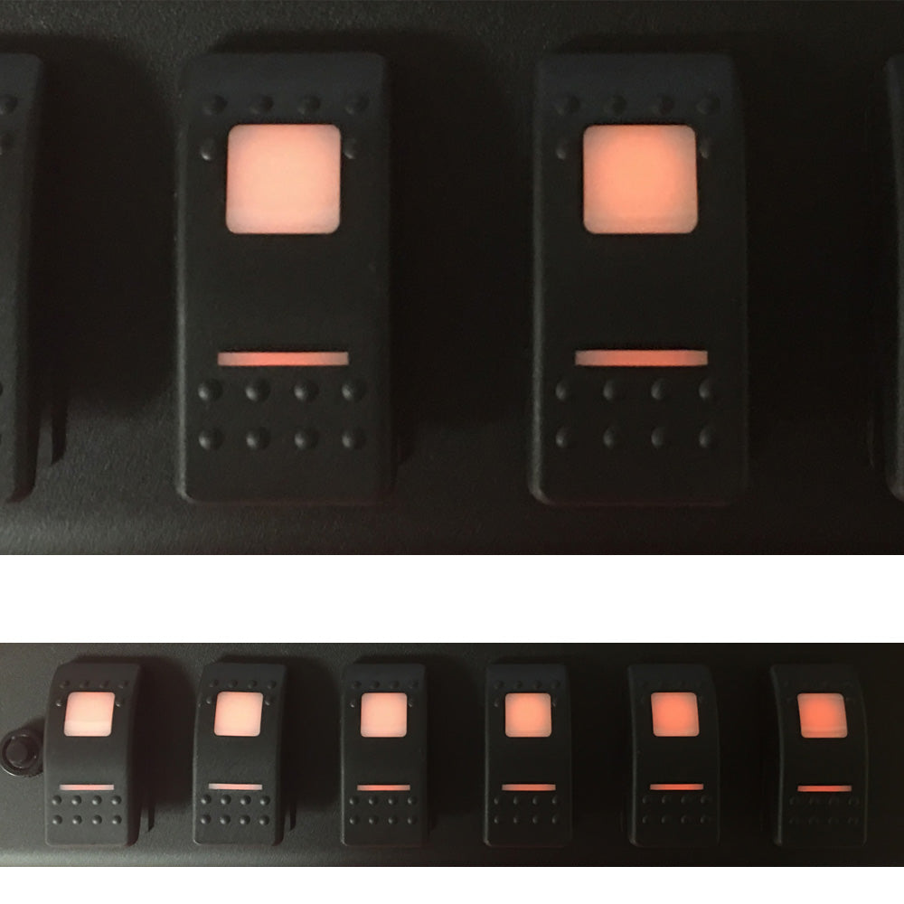 sPOD Momentary Switch - Color: Amber