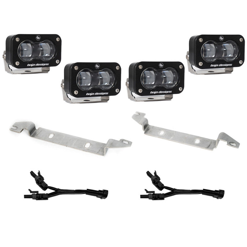 Baja Designs 2022+ Toyota Tundra S2 SAE OEM Fog Light Replacement Kit - Clear-LTW Motorsports