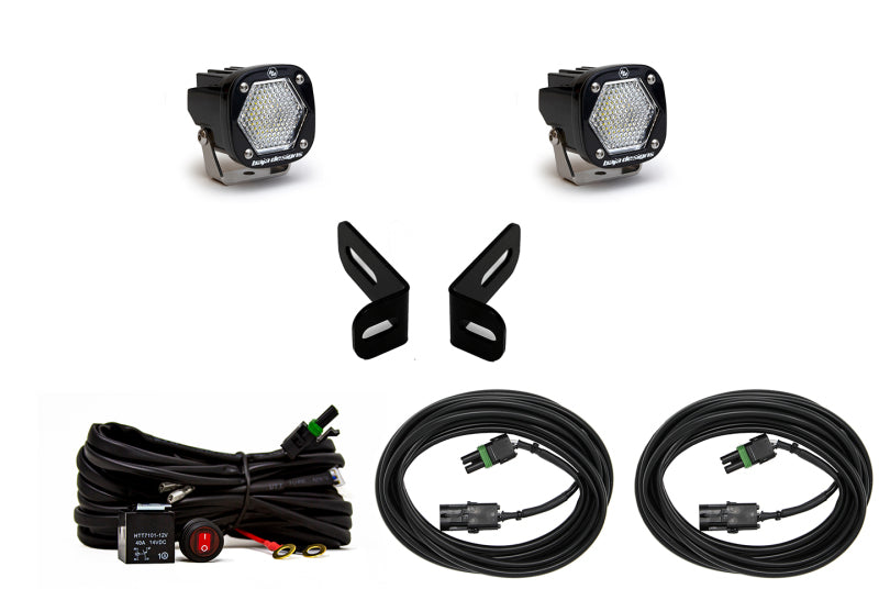 Baja Designs 21+ Ford Bronco Sport Dual S1 WC Dual Reverse Kit - Clear-LTW Motorsports