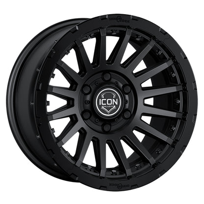 ICON Alloy Recon Pro - 18X9 / 6X5.5 / 40MM / 6.6in. BS - Satin Black-LTW Motorsports