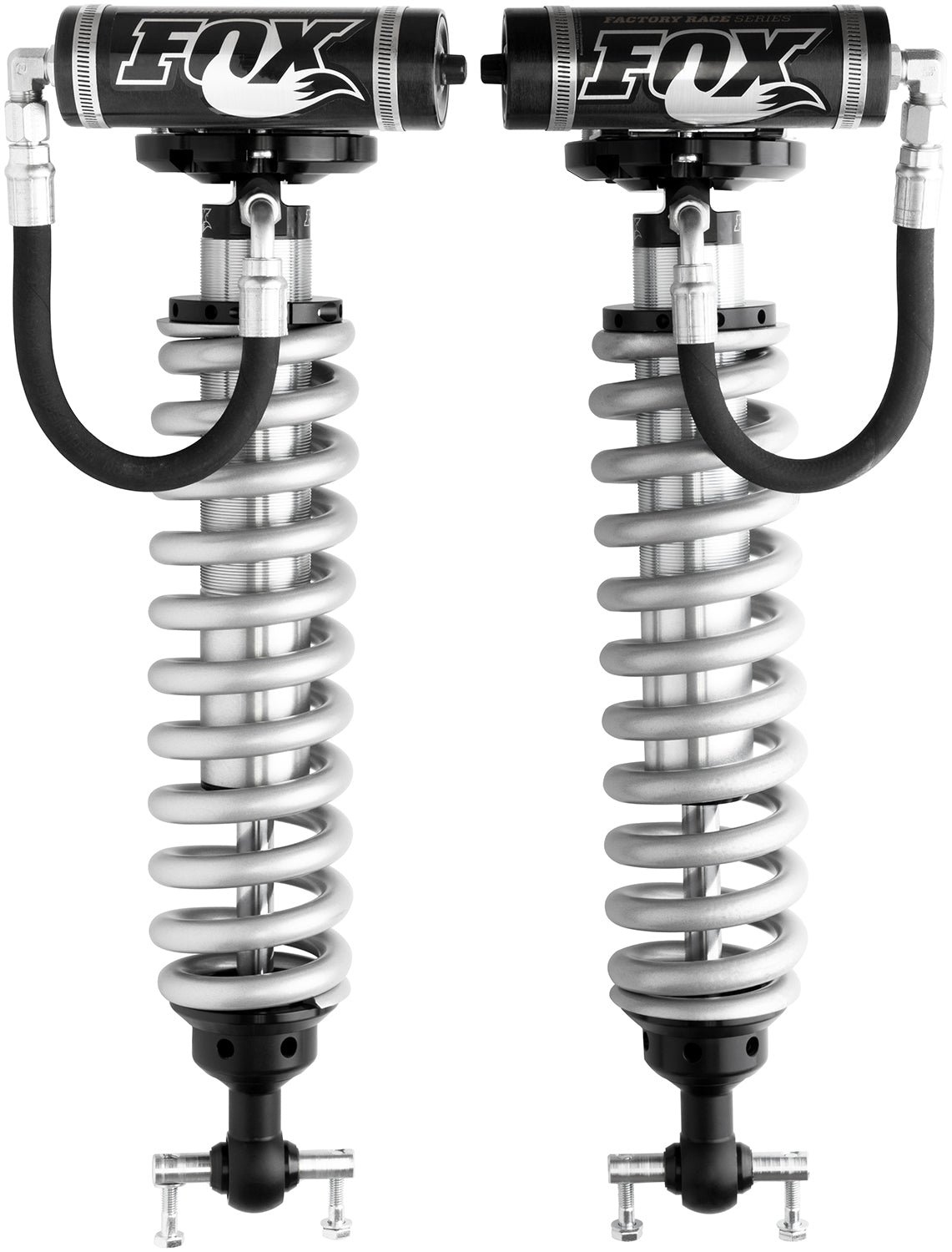 14-On F-150 4WD Front Coilover 2.5 Series Remote Reservoir 5.3 Inch 4-6 Inch Lift Kit Fox Shocks