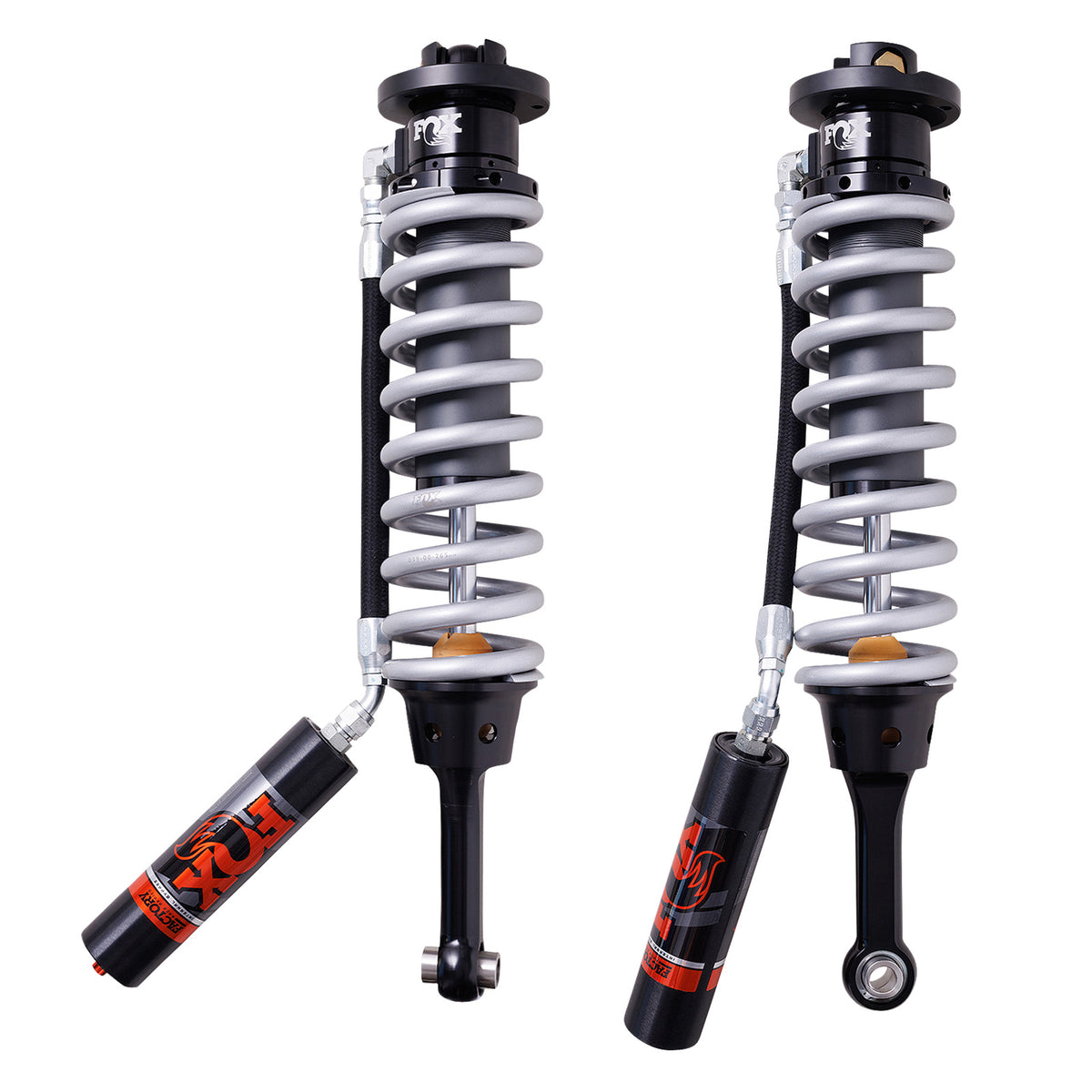 Shock Absorber 10-14 Ford Raptor Front Coilover Internal Bypass 3.0 Series Remote Reservoir 7.6 Inch 0-2 Inch Lift Cerakote Kit FOX