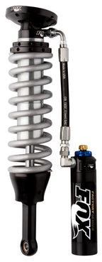 14-On Dodge 1500 Diesel 4WD Front Coilover 2.5 Series Remote Reservoir 5.7 Inch 0-2 Inch Lift Dual Speed Compression Kit Fox Shocks