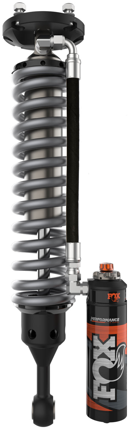 07-On Toyota Tundra Front Coilover 2.5 Truck Performance Elite Series Remote Reservoir 1-2 Inch Lift Dual Speed Compression Kit Fox Shocks