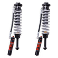 24-On Toyota Tacoma Front Coilover Internal Bypass 3.0 Series Remote Reservoir Dual Speed Compression Evo 2-3 Lift Kit Fox Shocks