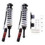 24-On Toyota Tacoma Front Coilover Internal Bypass 3.0 Series Remote Reservoir Dual Speed Compression Evo 2-3 Lift Kit Fox Shocks