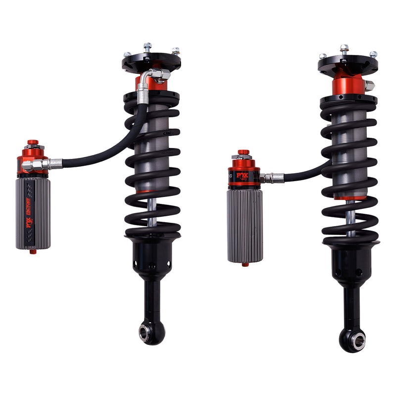 25-On Toyota 4Runner 24-On Land Cruiser 250 & Gx550 Front Coilover Internal Bypass 3.0 Truck Factory Race Series Remote Reservoir Dual Speed Compression Evo 1-3 Inch Lift Kit Fox Shocks