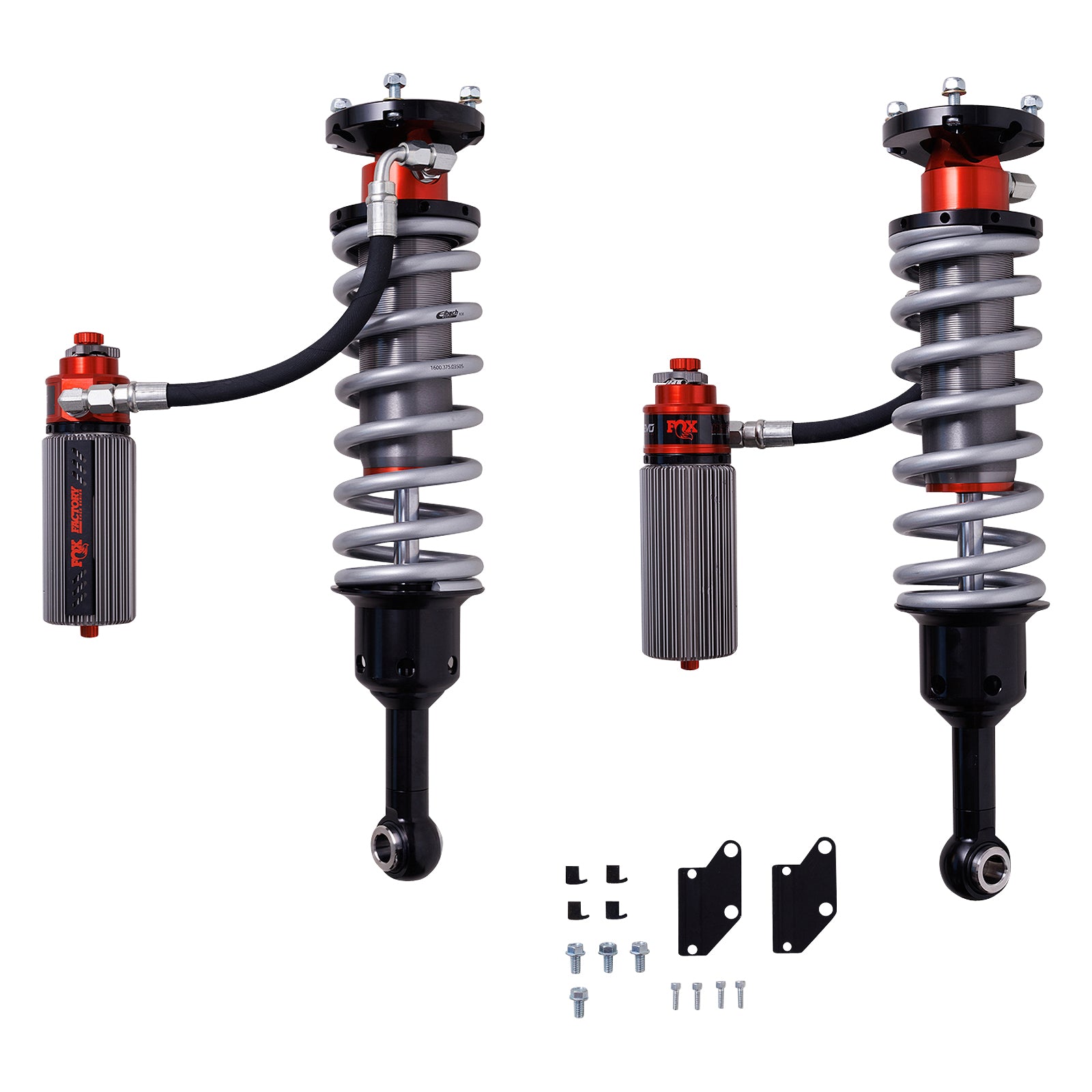 25-On Toyota 4Runner 24-On Land Cruiser 250 & Gx550 Front Coilover Internal Bypass 3.0 Truck Factory Race Series Remote Reservoir Dual Speed Compression Evo 1-3 Inch Lift Kit Fox Shocks