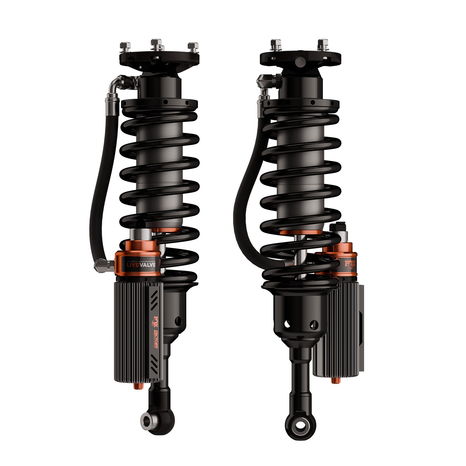 24-On Toyota Tacoma Internal Bypass 3.2 Truck Factory Race Series Live Valve Connected Suspension Kit Fox Shocks