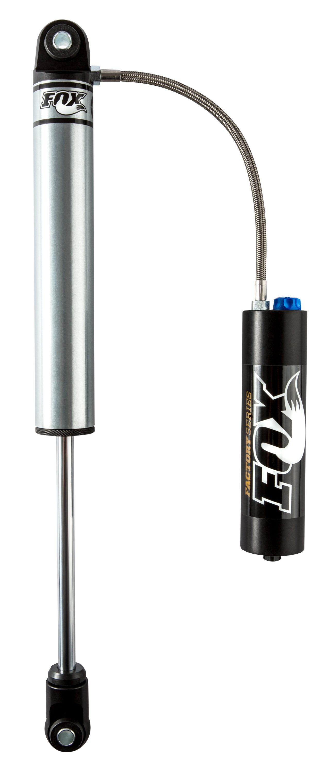 09-On Dodge 1500 4WD Rear 2.5 Series Remote Reservoir 9.8 Inch 0-1.5 Inch Lift Dual Speed Compression Kit Fox Shocks