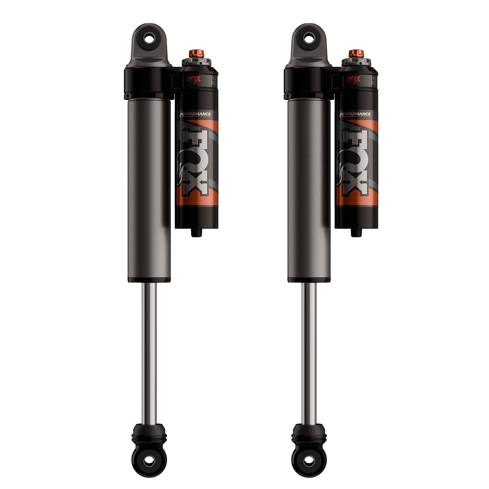 07-18 Gm 1500 Rear 2.5 Truck Performance Elite Series Piggy-Back 0-1.5 Lift Dual Speed Compression Kit Fox Shocks