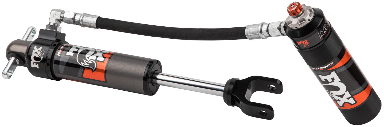 20-On Gm 2500/3500 W/ Uca Front 2.5 Truck Performance Elite Series Remote Reservoir 5.7 Inch 1.5-2.5 Inch Lift Dual Speed Compression Kit Fox Shocks