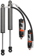 19-On Gm 1500 Rear 2.5 Truck Performance Elite Series Remote Reservoir 10.5 Inch Non-Tb/Non-At4 2.5-4 Inch Lift Tb/At4 0-2 Inch Lift Dual Speed Compression Kit Fox Shocks
