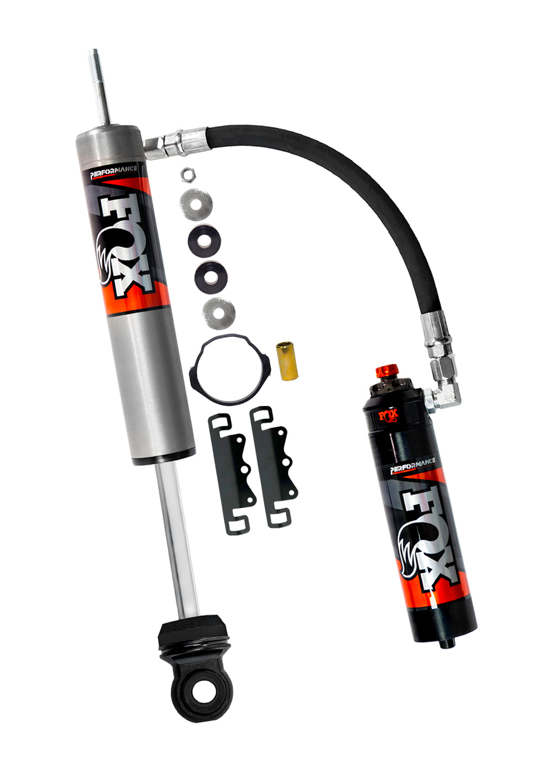 Shock Absorber 05-23 Toyota Tacoma Rear 2.5 Truck Performance Elite Series Remote Reservoir 2-3 Inch Lift Dual Speed Compression Kit FOX