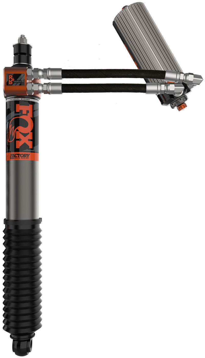 22-On Toyota Tundra Rear Internal Bypass 3.0 Series Recirc Remote Reservoir Dual Speed Compression 0-1 Inch Lift Kit Fox Shocks