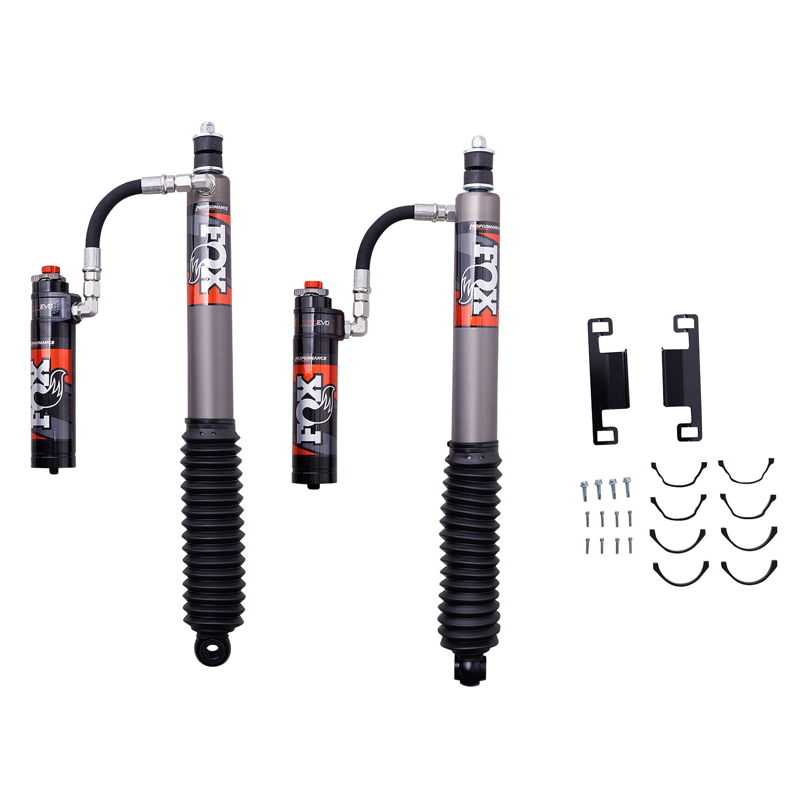 Shock Absorber 24-On Toyota Tacoma Rear 2.5 Truck Performance Elite Series Remote Reservoir Dual Speed Compression Evo 0-1.5 Inch Lift Kit FOX
