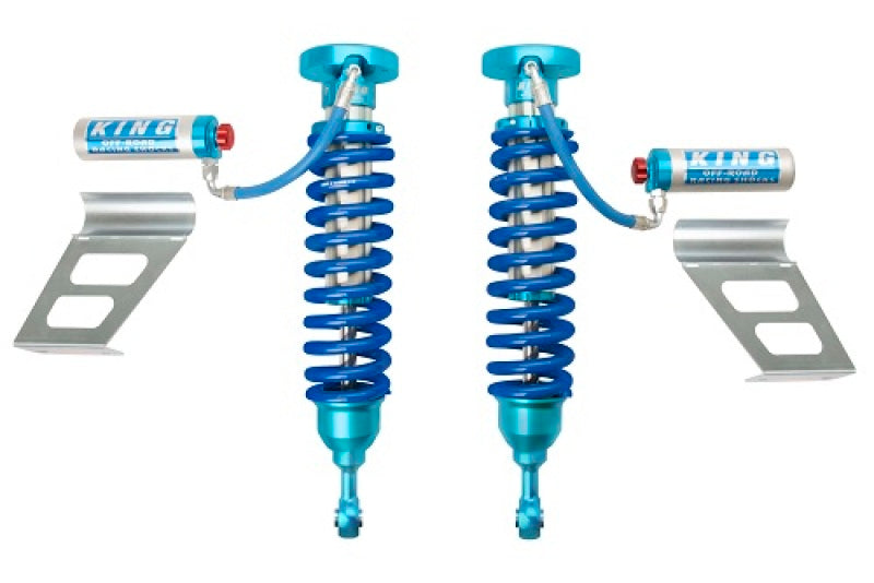 King Shocks 2007+ Toyota Tundra 2.5 Dia Front Coilover w/Remote Reservoir w/Adjuster (Pair)-LTW Motorsports