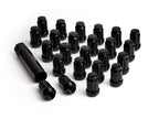 Lug Nut Kit Black 12 X 1.5 / 24 Count W/ Key, ICON Alloys